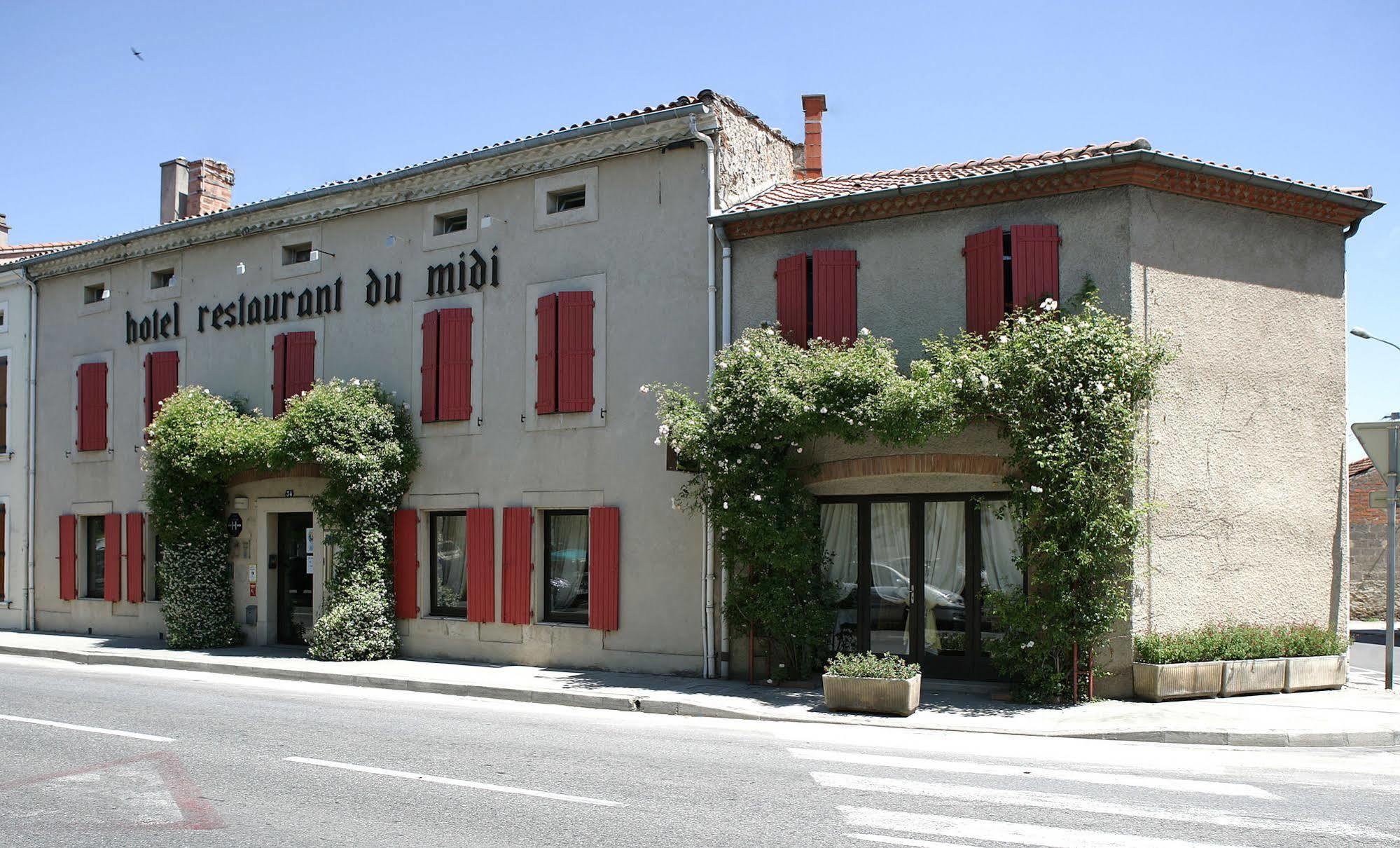 Logis Hotels - Hotel Restaurant Du Midi ريفيل المظهر الخارجي الصورة