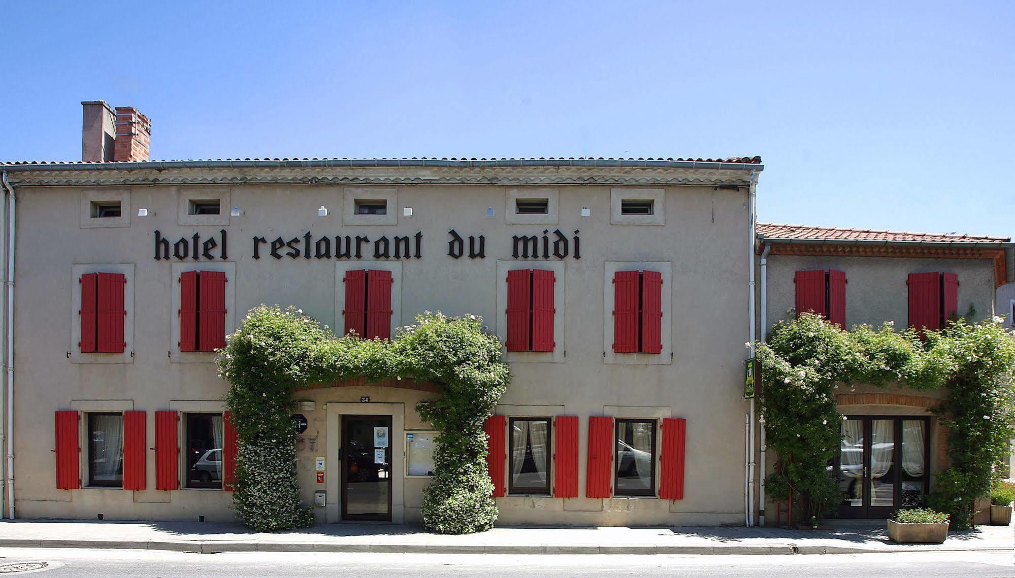 Logis Hotels - Hotel Restaurant Du Midi ريفيل المظهر الخارجي الصورة