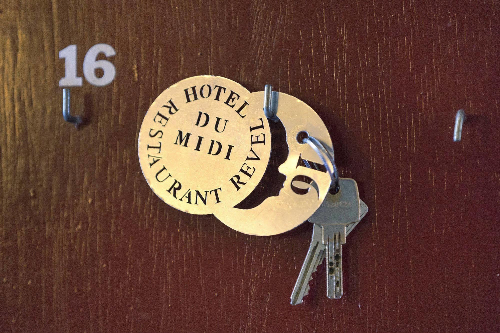 Logis Hotels - Hotel Restaurant Du Midi ريفيل المظهر الخارجي الصورة